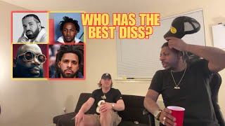 Best Diss Song? Drake,Kendrick,Ross or Cole?