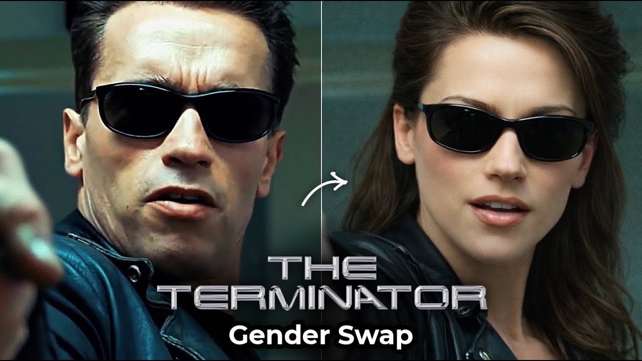 What if The Terminator Characters Swapped Genders? | AI Transformation