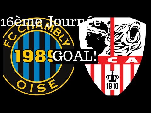 FC Chambly Oise - AC Ajaccio [0-(2)] (Goal 83') by Mounaim El Idrissy