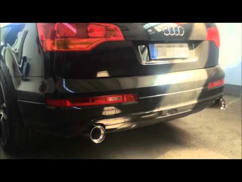 Underground Exhaust Audi Q7 4,2 TDI Stage 3 Diesel Sound