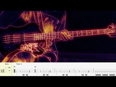 Infra-Red — Placebo — Bass cover with tabs (4k)