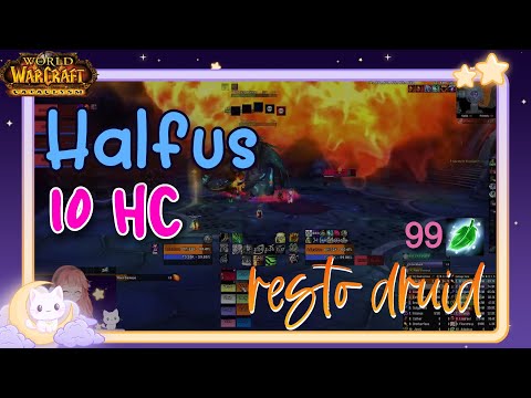 Resto Druid PoV | Halfus 10 HC | Bastion of Twilight | Classic Cataclysm