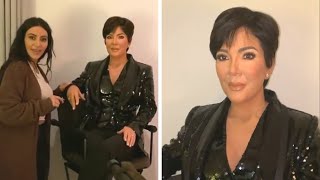 Watch Kim Kardashian FREAK Over Kris Jenner's Look-alike Wax Figure
