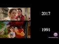 Beauty And The Beast Final Trailer 2017 Vs 1991