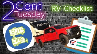 2 CENT Tuesday - The Ultimate RV Checklist App