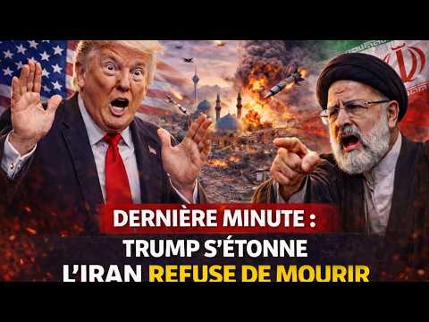 🚨 Trump "s'étonne" que l'Iran refuse de capituler - La vérité va vous glacer le sang #Iran #trump