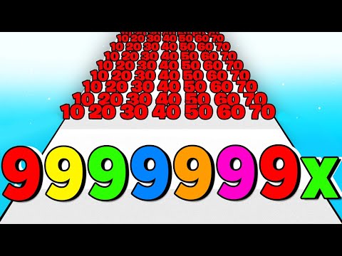 $1 vs $999,999,999x! - Big Numbers Run and Merge