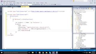 jQuery Send & Receive JSON Object using ajax post asp net mvc with Example