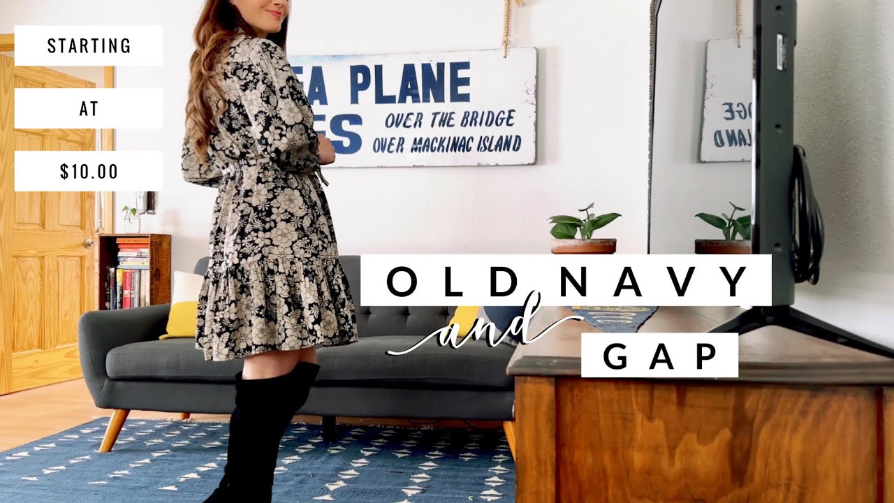 OLD NAVY + GAP | STARTING AT $10 | WINTER + EARLY SPRING 2023 | NEUTRALS WITH A FEW POPS OF COLOR