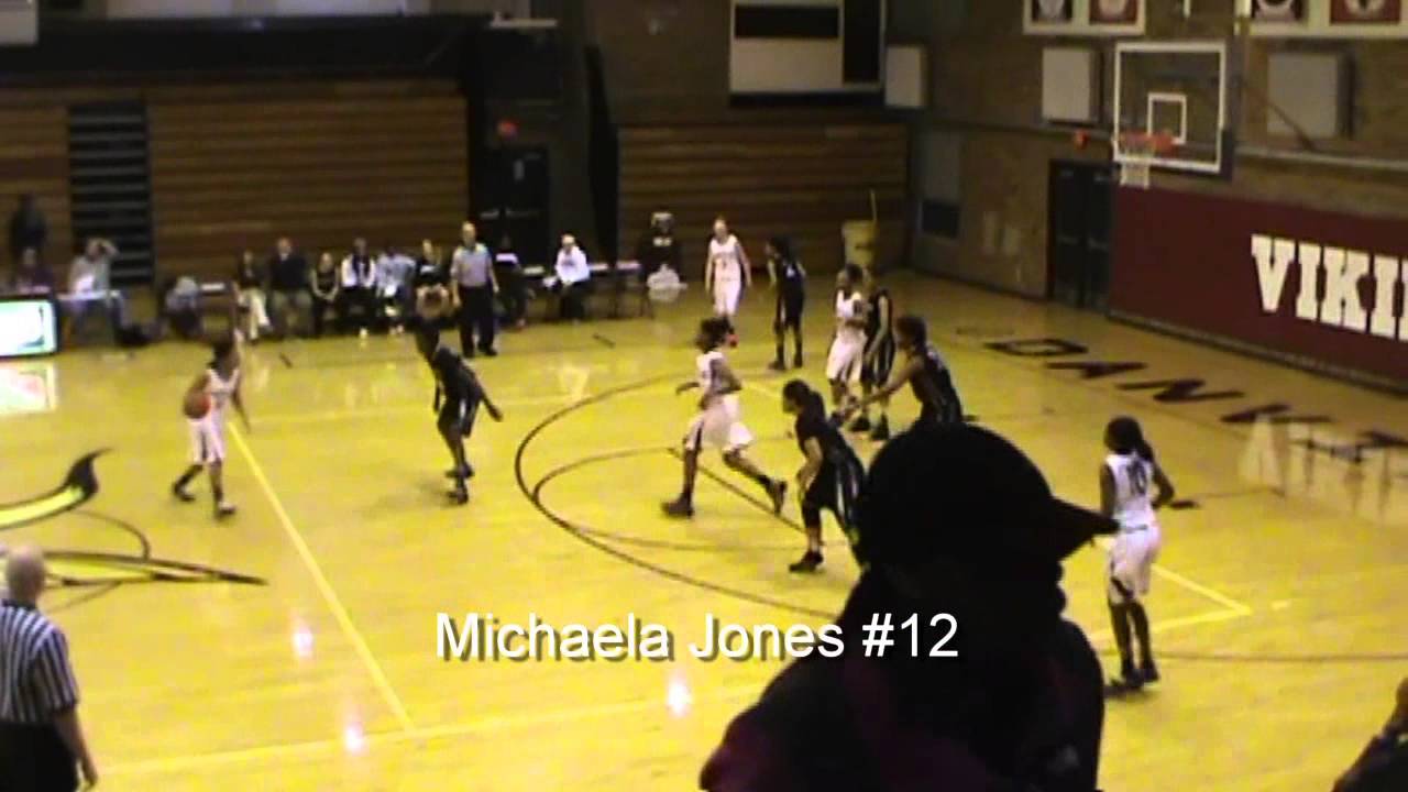 Michaela Jones -Point Guard, Basketball Highlight Video