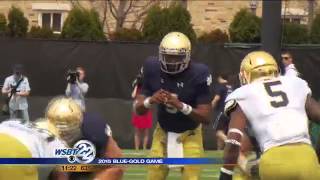 preview picture of video 'QBs headline Blue-Gold Game'