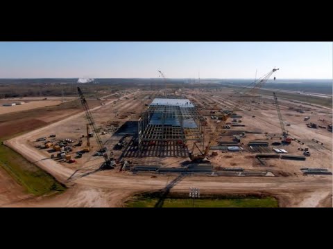 Giga/Tera Austin Construction update, Model Y Production China, 181k deliveries will be possible!!