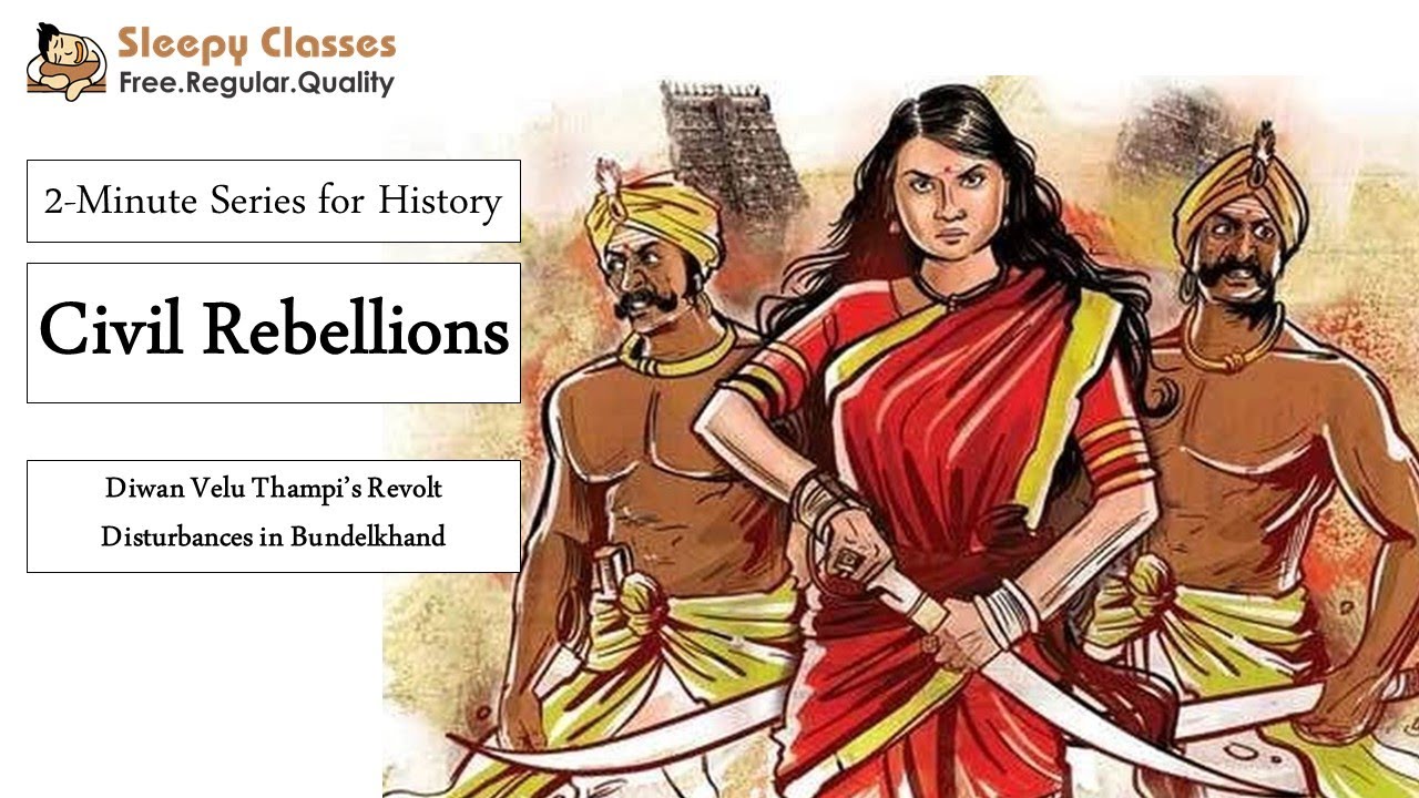 Video detailing early anti-British uprisings in India