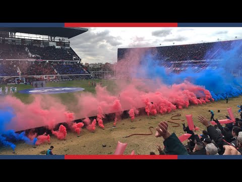 "San Lorenzo 1-1 Tigre | Recibimiento (Platea Sur)" Barra: La Gloriosa Butteler &bull; Club: San Lorenzo