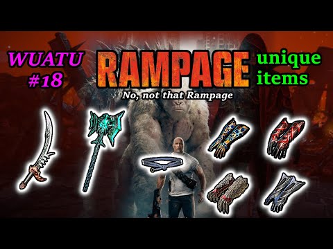 Rampage items. WUATU #18 - Path of Exile (3.16 Scourge)