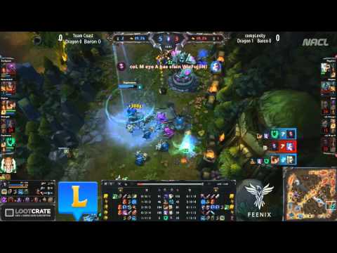 NACL Season 1 Playoffs - Grand Finals: Team Coast vs Complexity Game #1