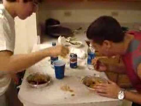 fried dumpring eating contest