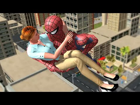 Rope Master Flying Spider Superhero Rescue Mission - Android Gameplay HD