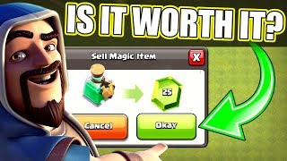 SHOULD YOU SELL THIS ITEM FOR FREE GEMS!? - Clash Of Clans - TIME TO CLAIM REWARDS!!