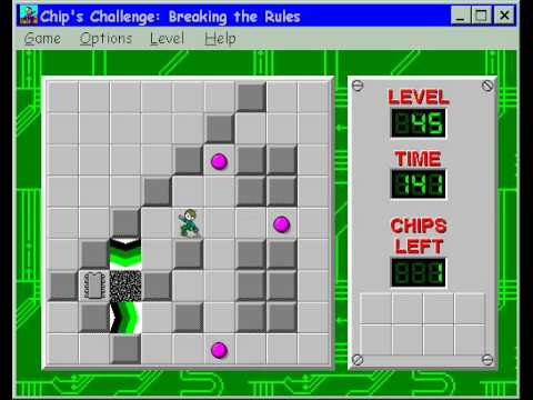 CCLP2 level 45 solution - 138 seconds