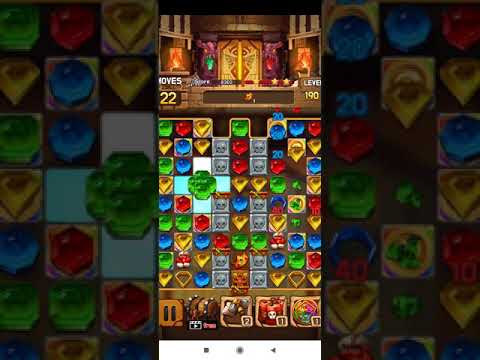 Jewel Legacy 💎 - Jewels & Gems Match 3 Puzzle 2021 Level 190 ⭐⭐⭐ no Booster 👑 Android Gameplay ✅