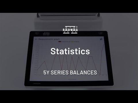 Funkce série 5Y: Pracovní mód Statistiky