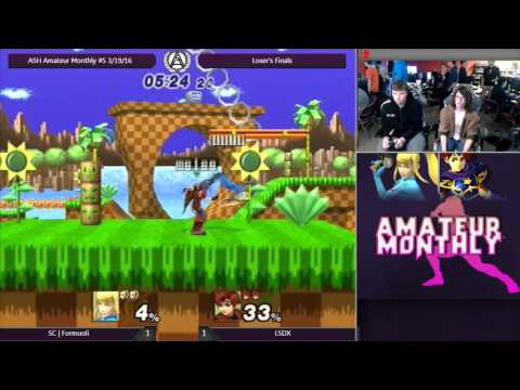 SC | Formuoli (ZSS) vs LSDx (Roy) - ASH Amateur Monthly #5 Project M Loser's Finals