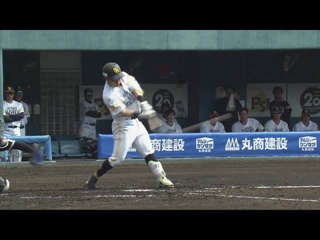 【MBG】正捕手へ!! ホークス・海野隆司 レフトの頭上を越える先制タイムリー2ベース!! 2025年3月2日 福岡ソフトバンクホークス 対 千葉ロッテマリーンズ