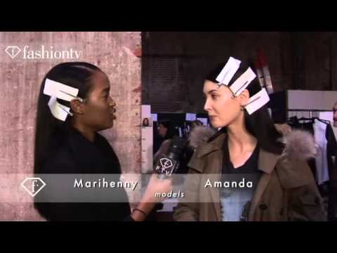 Backstage at Milan Fashion Week Spring Summer 2013 with Les Copains   FashionTV