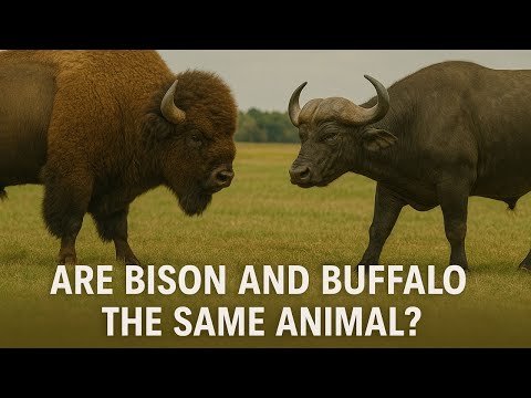 Are Bison and Buffalo the Same Animal?