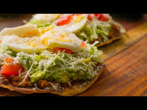 Mexican Tostadas | Salvadoran Enchiladas