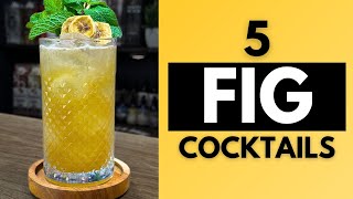 5 Fig Cocktails: How to Use REÀL Fig Syrup
