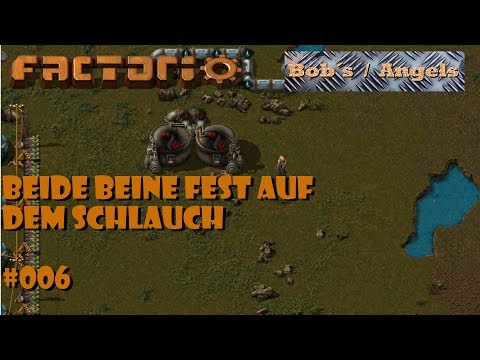 Factorio - S2E006 - Ich stehe mit beiden Beinen fest auf dem Schlauch
