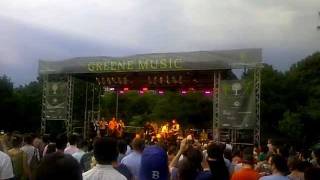 Lots of fun before the storm, Charles Bradley at Fort Greene Park