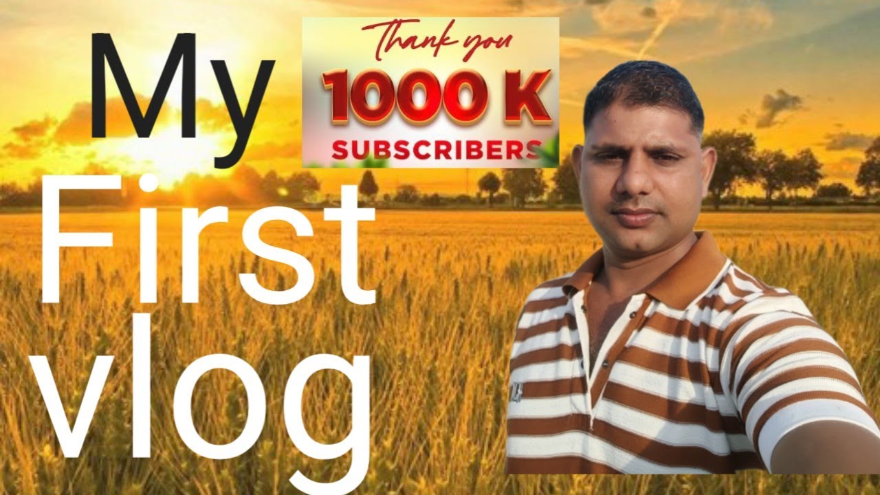 MY First VLOG ||❤️❤️ My first video 😃😃