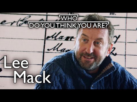 Lee Mack's grandad was deserted by his own mother!