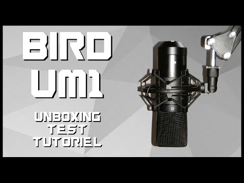 MICRO BIRD UM1 - Unboxing, Test, et Tutoriel Audacity !