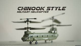 Revolt S026H RC Chinook Military Helicopter with Altitude Hold