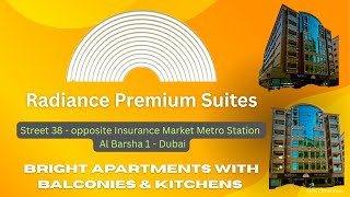 Best Hotel Apartments in Barsha || RADIANCE PREMIUM SUITES LLC Barsha 1 Dubai UA