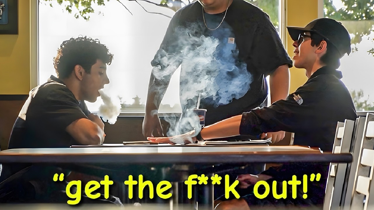 Vaping During Job Interview Prank!