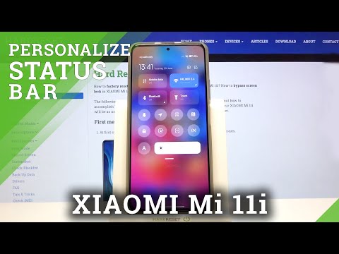 How to Adjust Notification Bar in XIAOMI Mi 11i – Customize Notification Bar