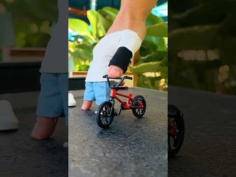 Went from board to bmx 😅🤘🏼 #bmx #fingerboard #skateboard