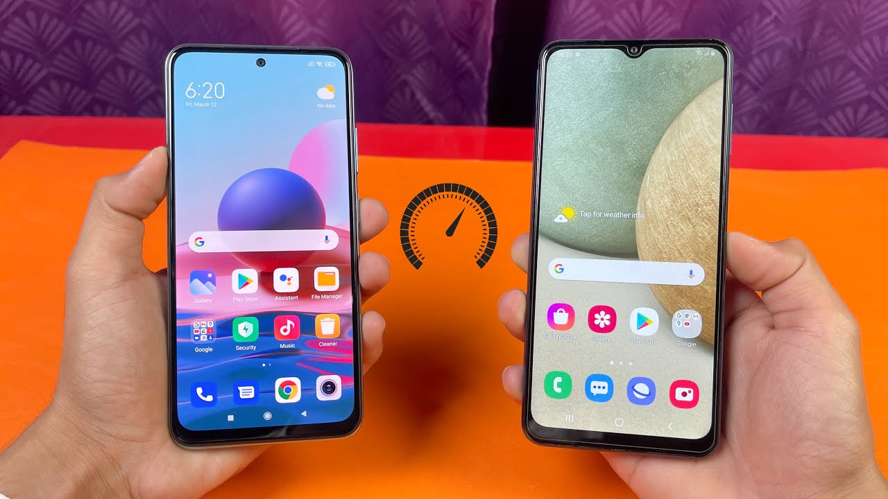 Redmi Note 10 vs Samsung Galaxy A12 - Speed Test & Comparison! (Snapdragon 678 vs MediaTek P35)!