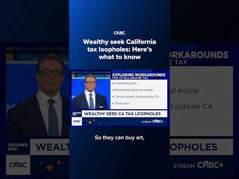 Wealthy seek California tax loopholes: Here's what to know