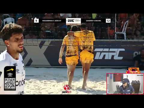 FINAL TAFC FINALS - Sandrey and Michel vs. Neguebinha and João ET - Barra da Tijuca - React FTV Ep.