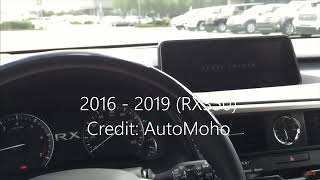 Evolution Of Lexus RX300/350 Chimes