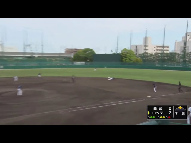 【ファーム】ライオンズ・金子一が横っ跳びでファインプレー‼ 2019/5/22 M-L(ファーム)