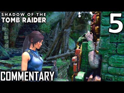 Shadow Of The Tomb Raider Walkthrough Part 5 - First Challenge Tomb Underworld Gate (PS4 Gameplay)