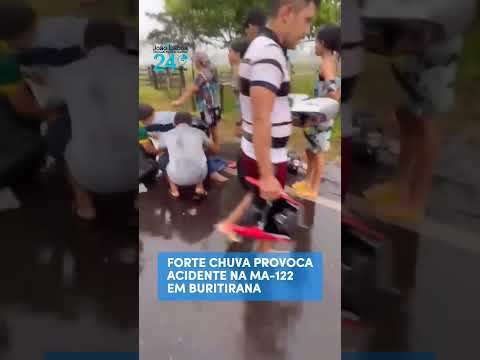 Acidente na MA-122 em Buritirana Na tarde deste sábado (7), um grave acidente foi registrado