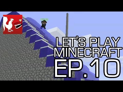 マインクラフトを遊ぼう 第10話「ワイプアウトその1」｜Rooster Teeth (Let's Play Minecraft - Episode 10 - Wipeout Part 1 | Rooster Teeth)